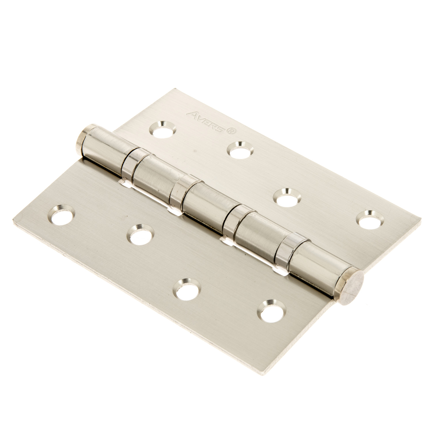 Петля универсальная 100*75*2,5мм НИКЕЛЬ матовый NIS (комплект 2шт.) AVERS *1/6/48