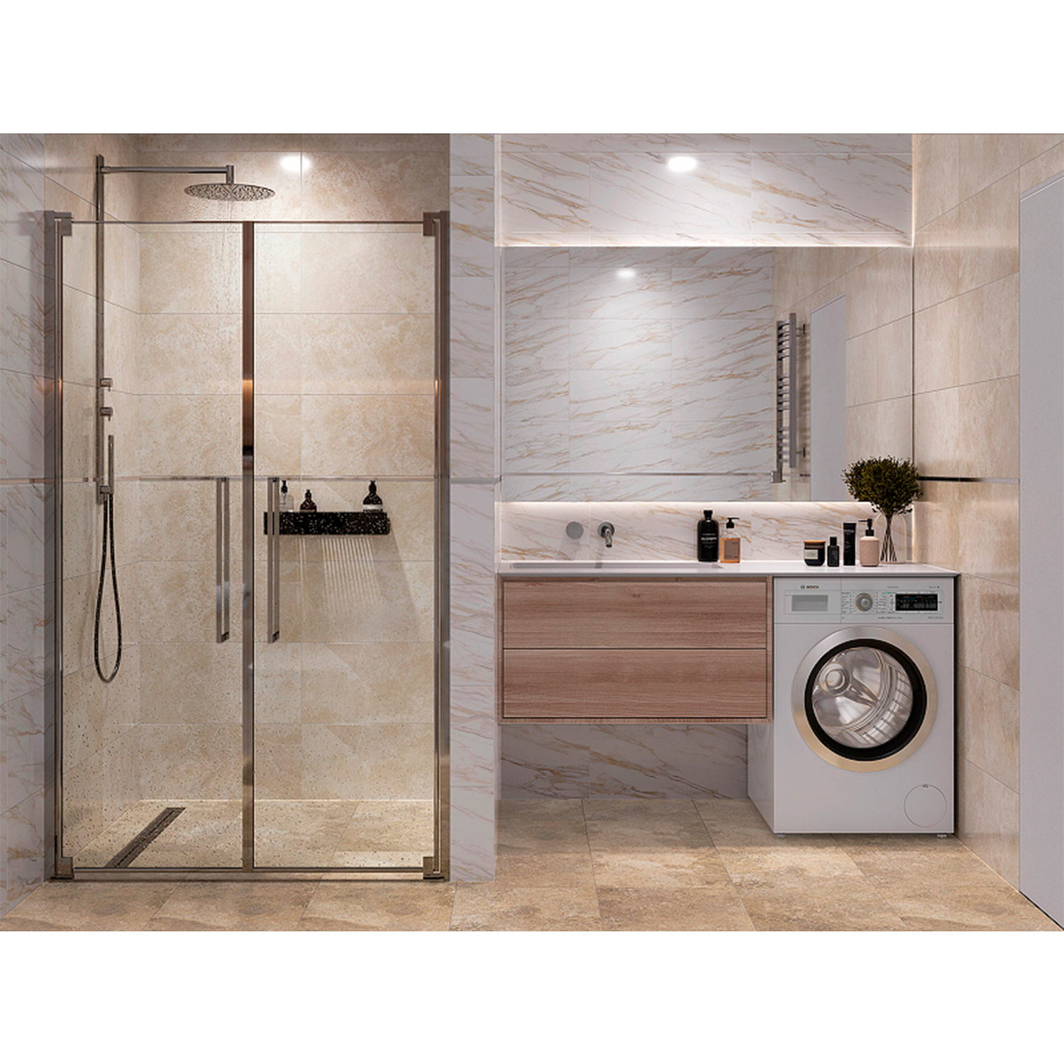 Плитка настенная Surprise белая 300*600*9 GT193VG  Global tile *1,62кв.м/58,32