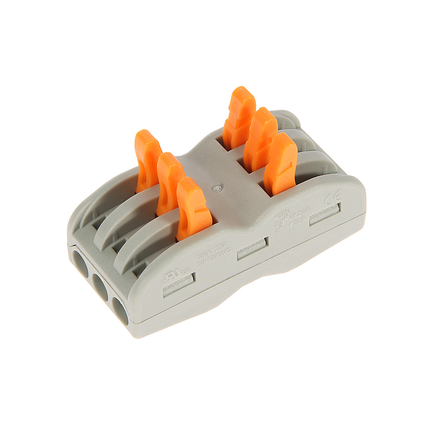 Клемма соединительная 3 конт. проходная СК-413-2 2,5мм2 (3шт) TDM SQ0527-0052 *1/20