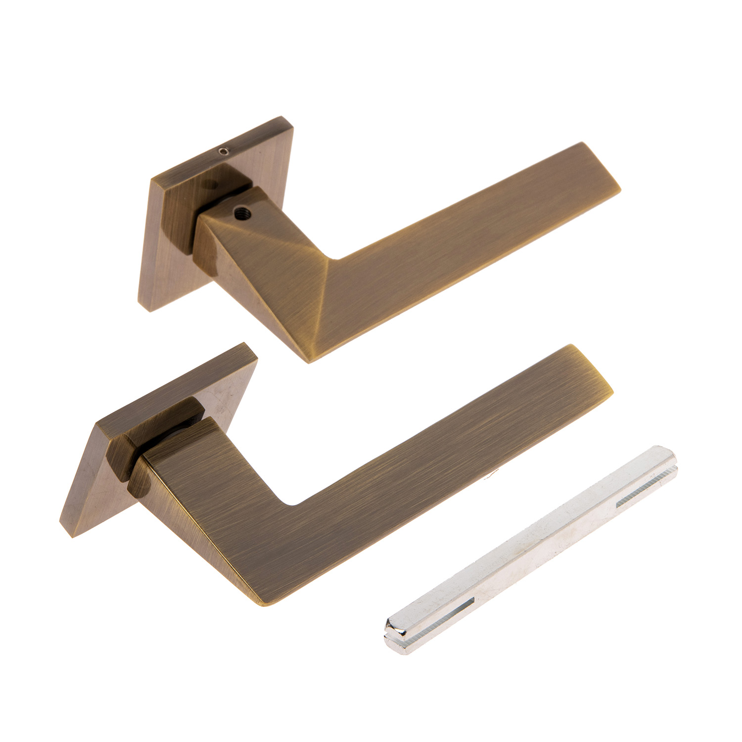 Ручка раздельная БРОНЗА H-30133-А-АВ Code Deco *1/18