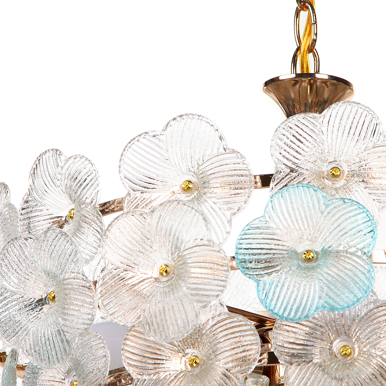 Светильник потолочный E2560/6 FGD 6*40W E27 220V (d-420; h-600)  VERNER LIGHTING *1