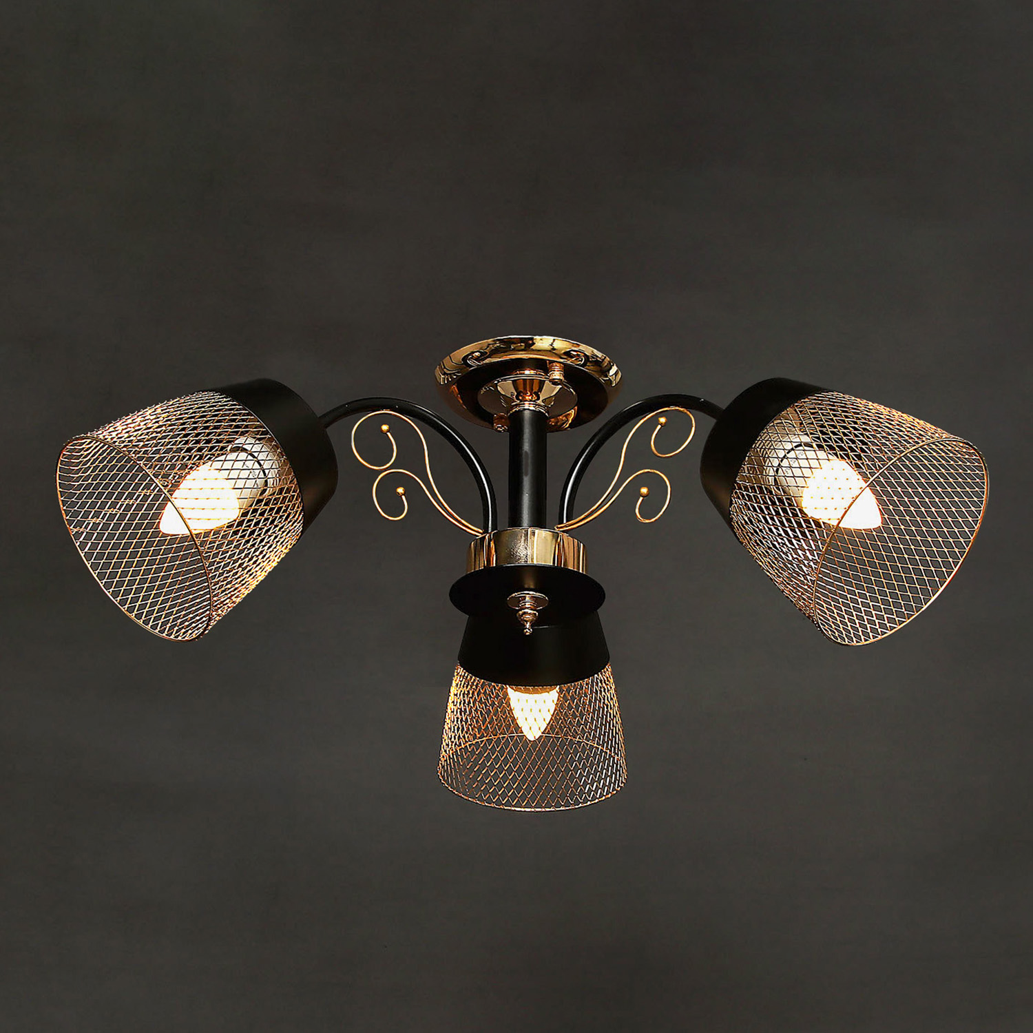 Люстра 07174-0.3-03 Е27 60Вт S=18м2    *1