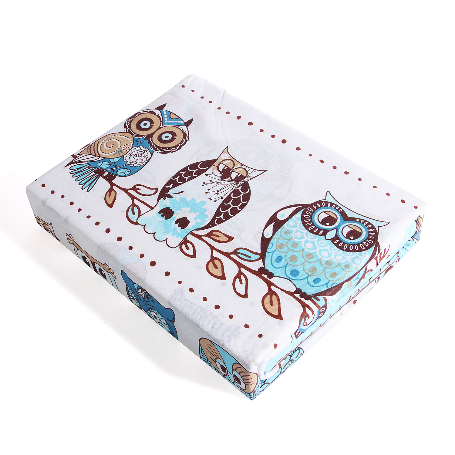 Постельное белье евро бязь Василиса 7184/1 Совушки нав70*70,пр200*220 Постельное белье евро бязь Василиса 7184/1 Совушки нав70*70,пр200*220