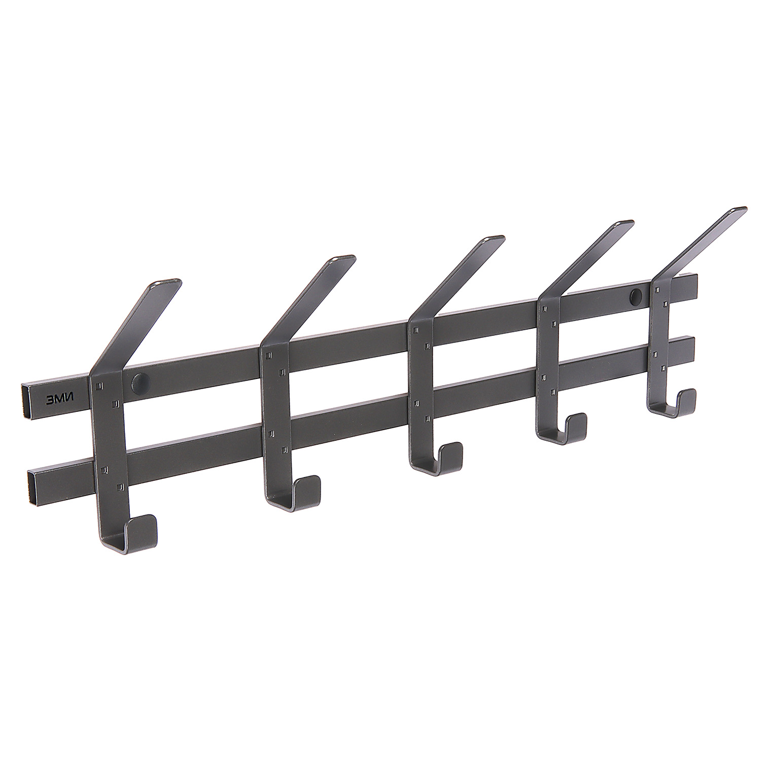 Вешалка настенная "Торонто 5" 604х174х91мм Графит ВНТ5 ГР ("ЗМИ") *1 Вешалка настенная "Торонто 5" 604х174х91мм Графит ВНТ5 ГР ("ЗМИ") *1