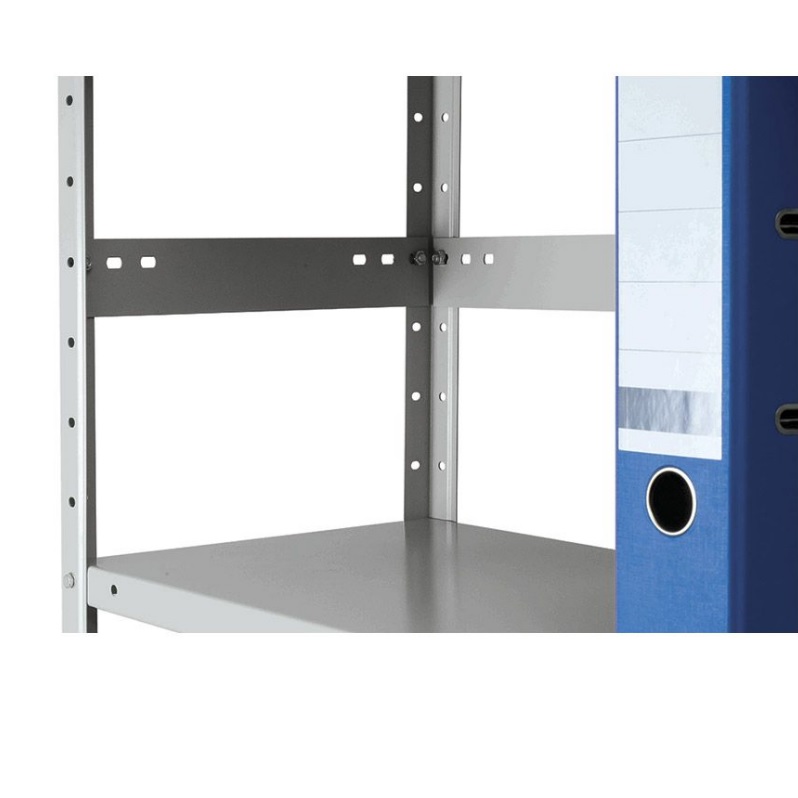 яяяСтеллаж металл. "MS STANDART" в.1,95м, ш.1м, гл.0,6м 4пол.(мах н.на пол.100кг)MS 200KD/100х60/4*1