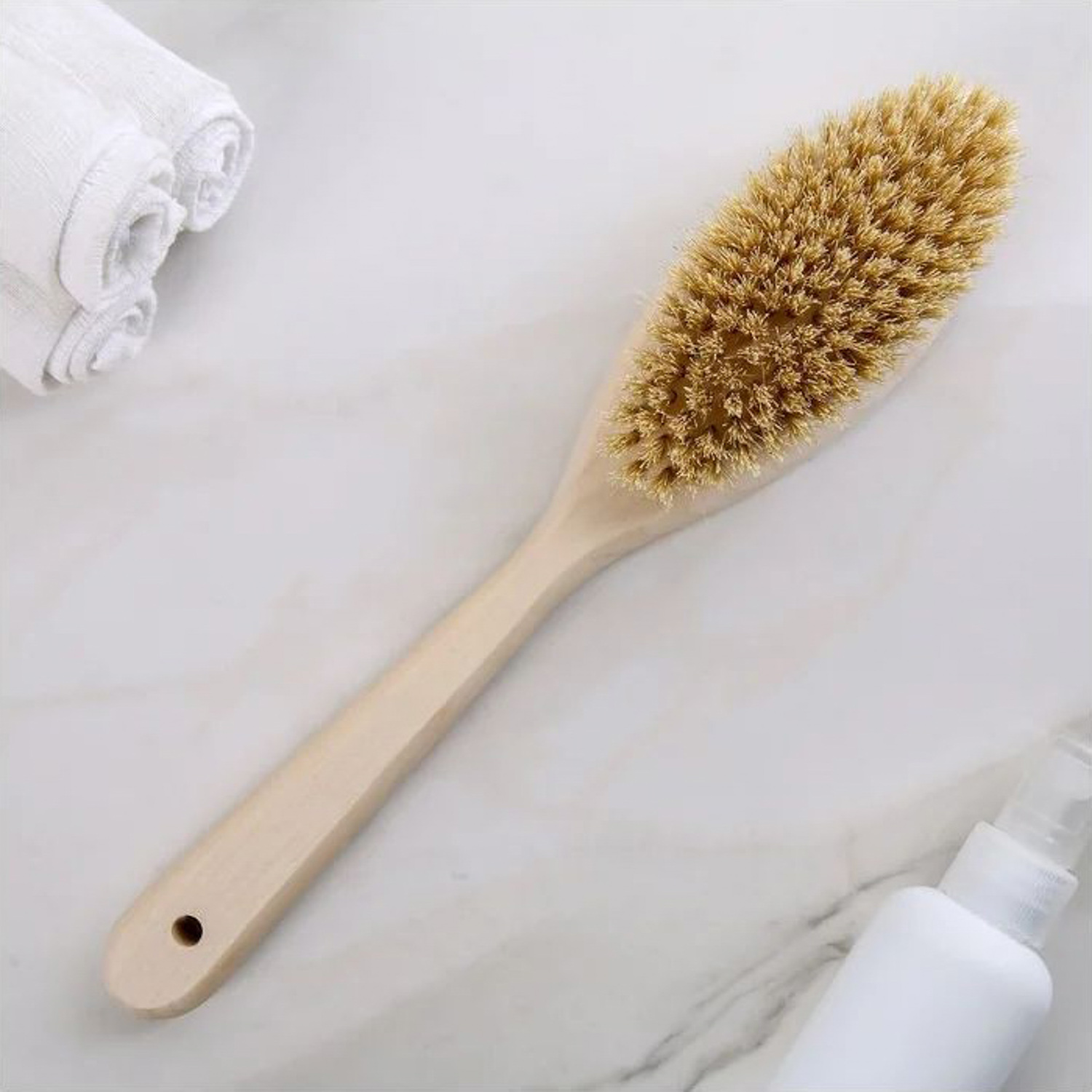 яяяЩетка банная из натуральной щетины  1901234