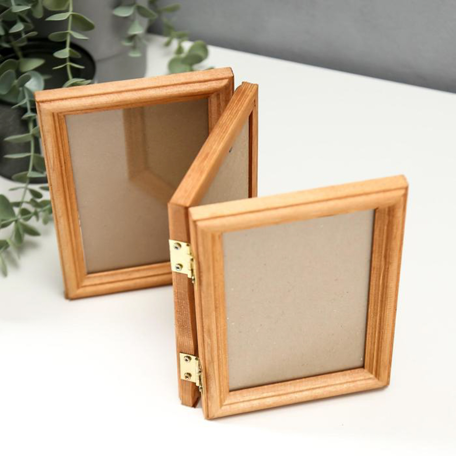 Фоторамка тройная 10х15 см №1 орех 5353827