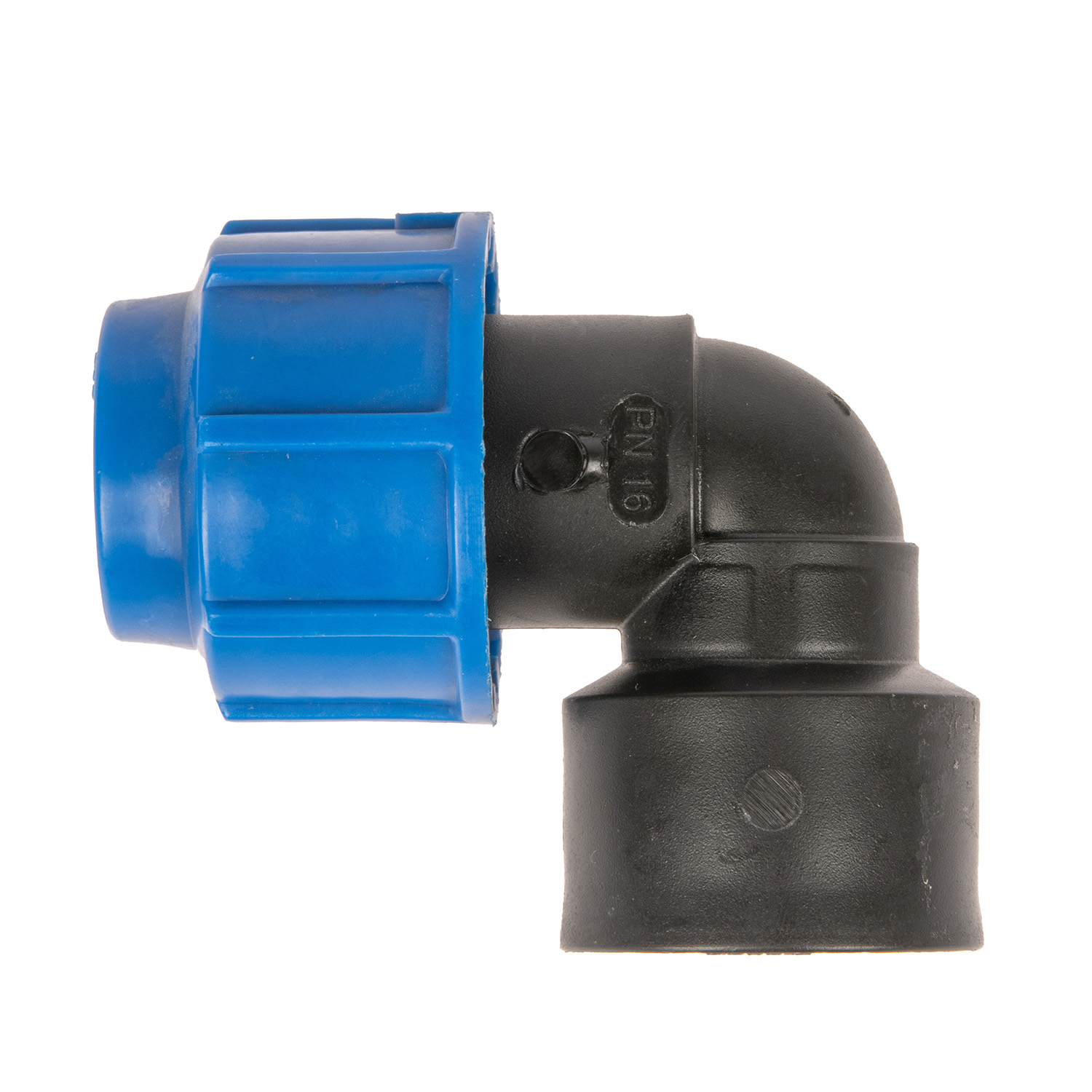 Угольник ПНД компрессия Ø 20х1/2" наруж. резьба *1/156