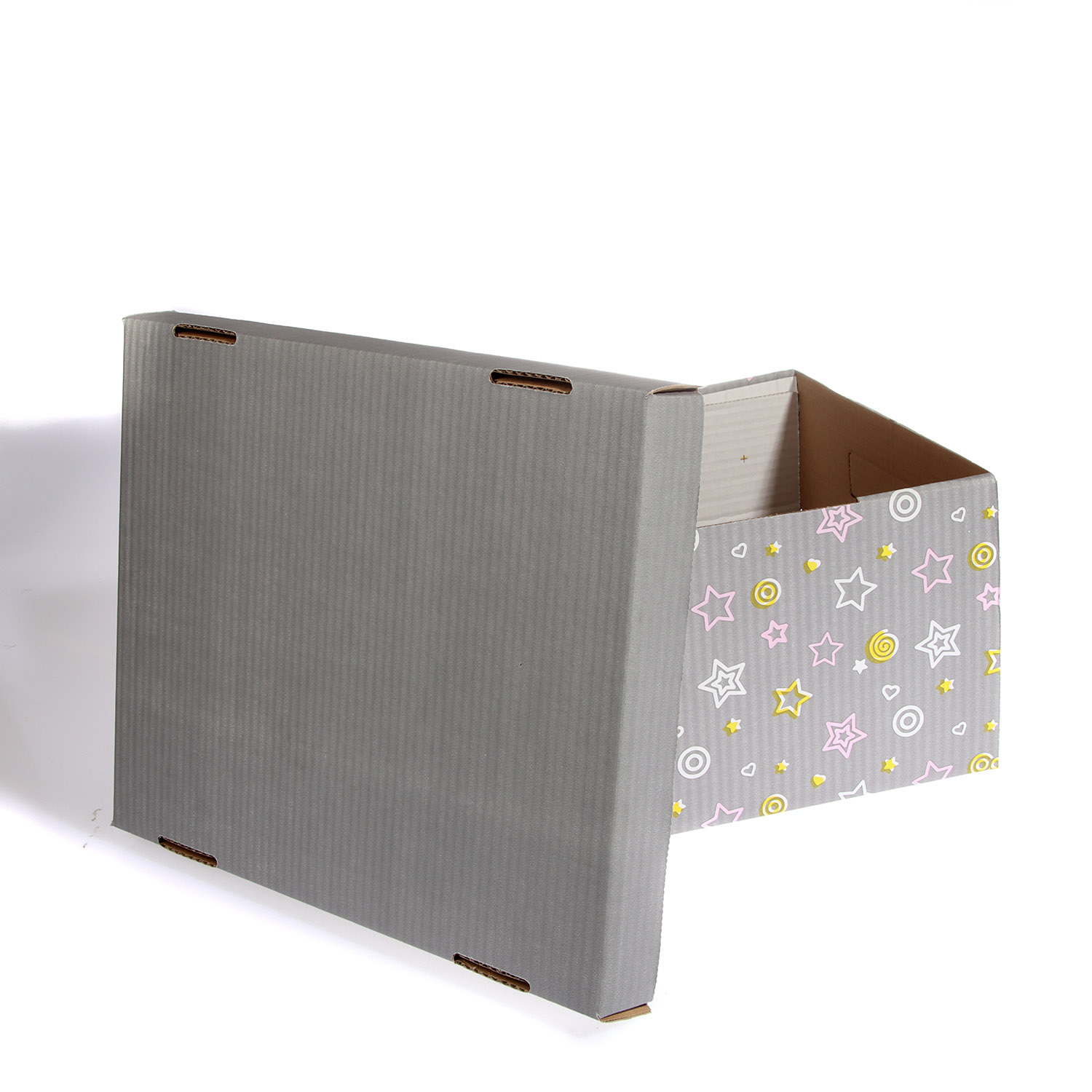 яяяКоробка д/хранения картон 370x280x180мм "Звездное небо" Д20104/№2 Звездн.небо *1/20