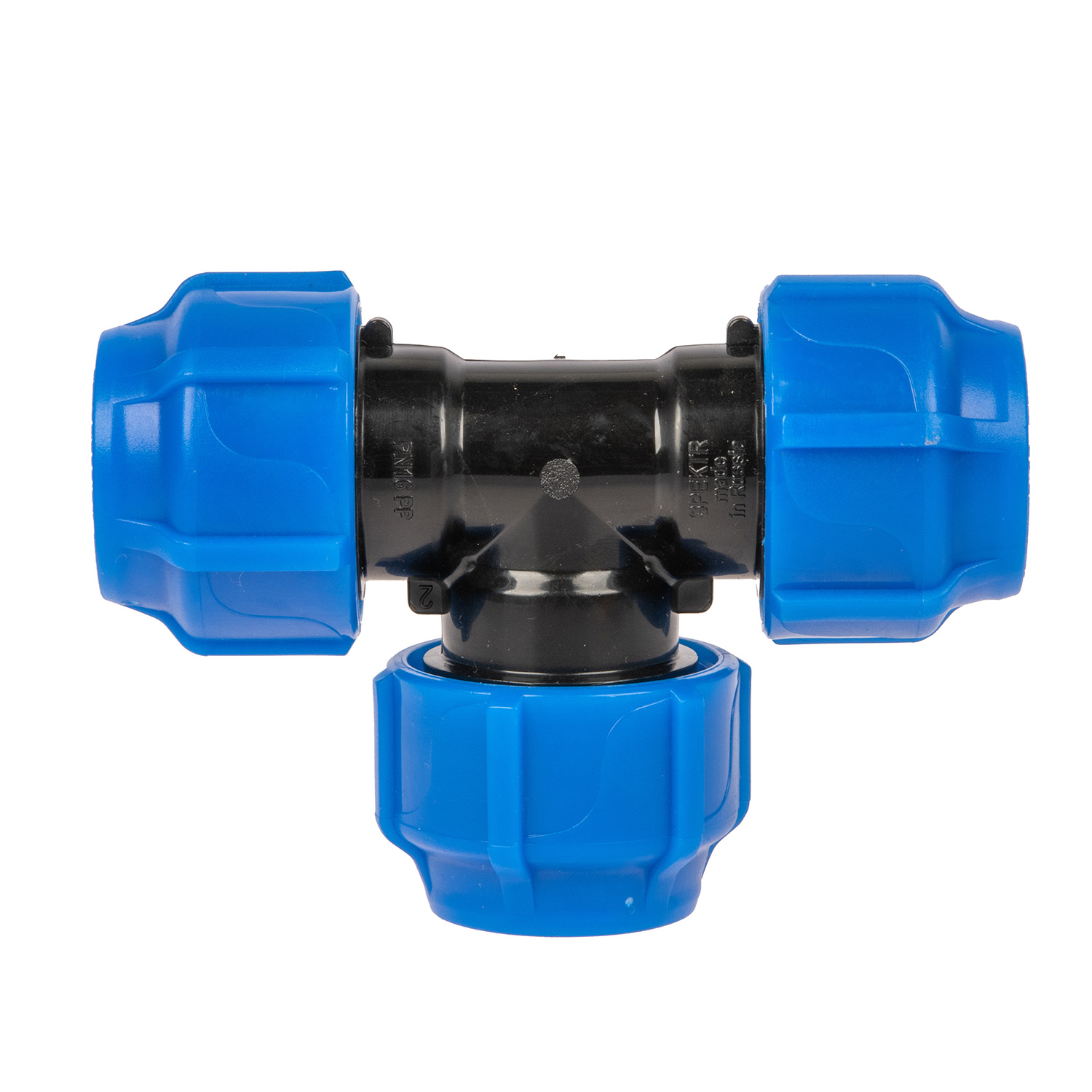 Тройник ПНД компрессия Ø 25х25х25 *1/120