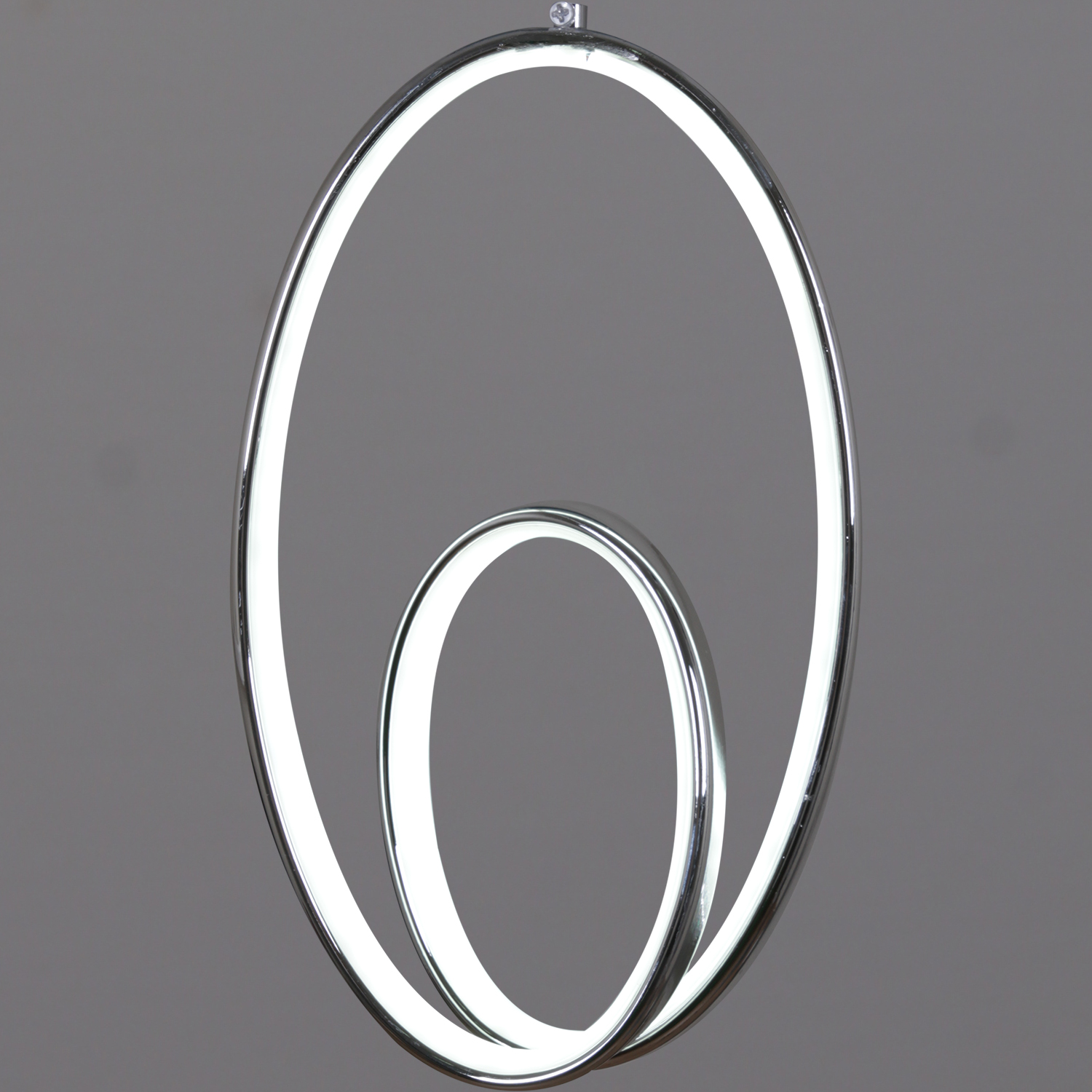 Светильник подвесной светодиодный 05669-0.9-01 CR хром LED 20W S=6м2  *1/12