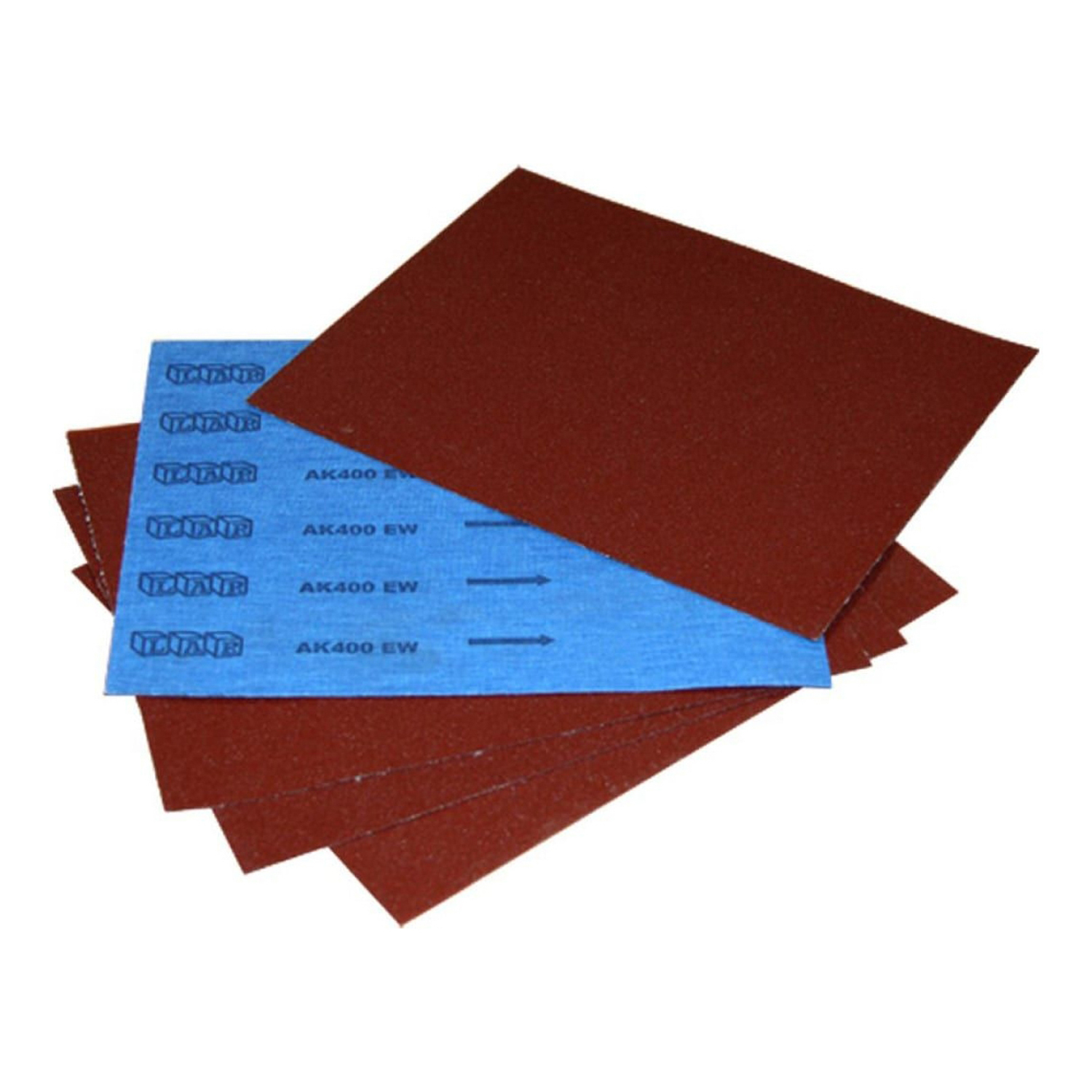 Наждачная бумага LugaAbrasiv AK400EW, 170х240 мм, Р180, водостойкая, тканевая, 10 шт.