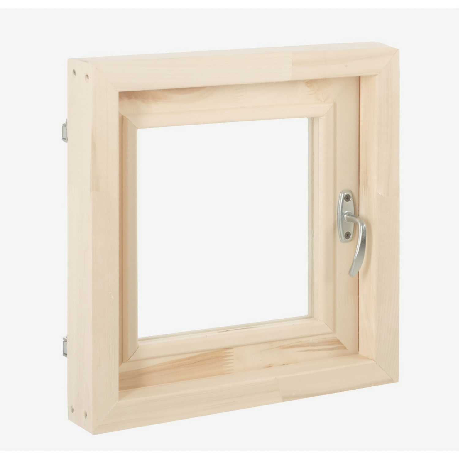 Окно, 40×40см, двойное стекло ЛИПА, внутреннее открывание 7992866