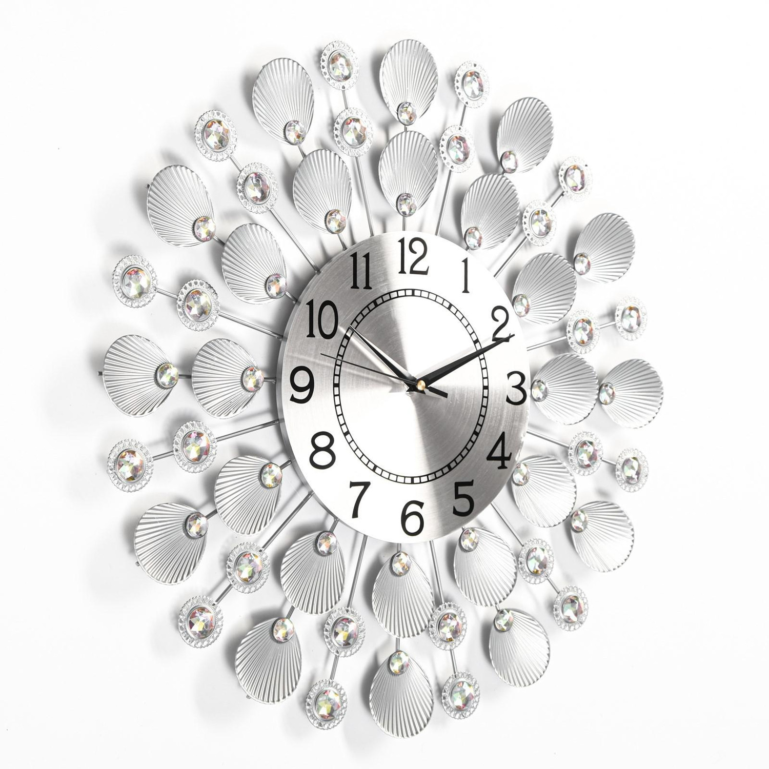 Часы настенные, серия: Ажур, "Кремпе", плавный ход, d-48 см, циферблат 22 см 4663065