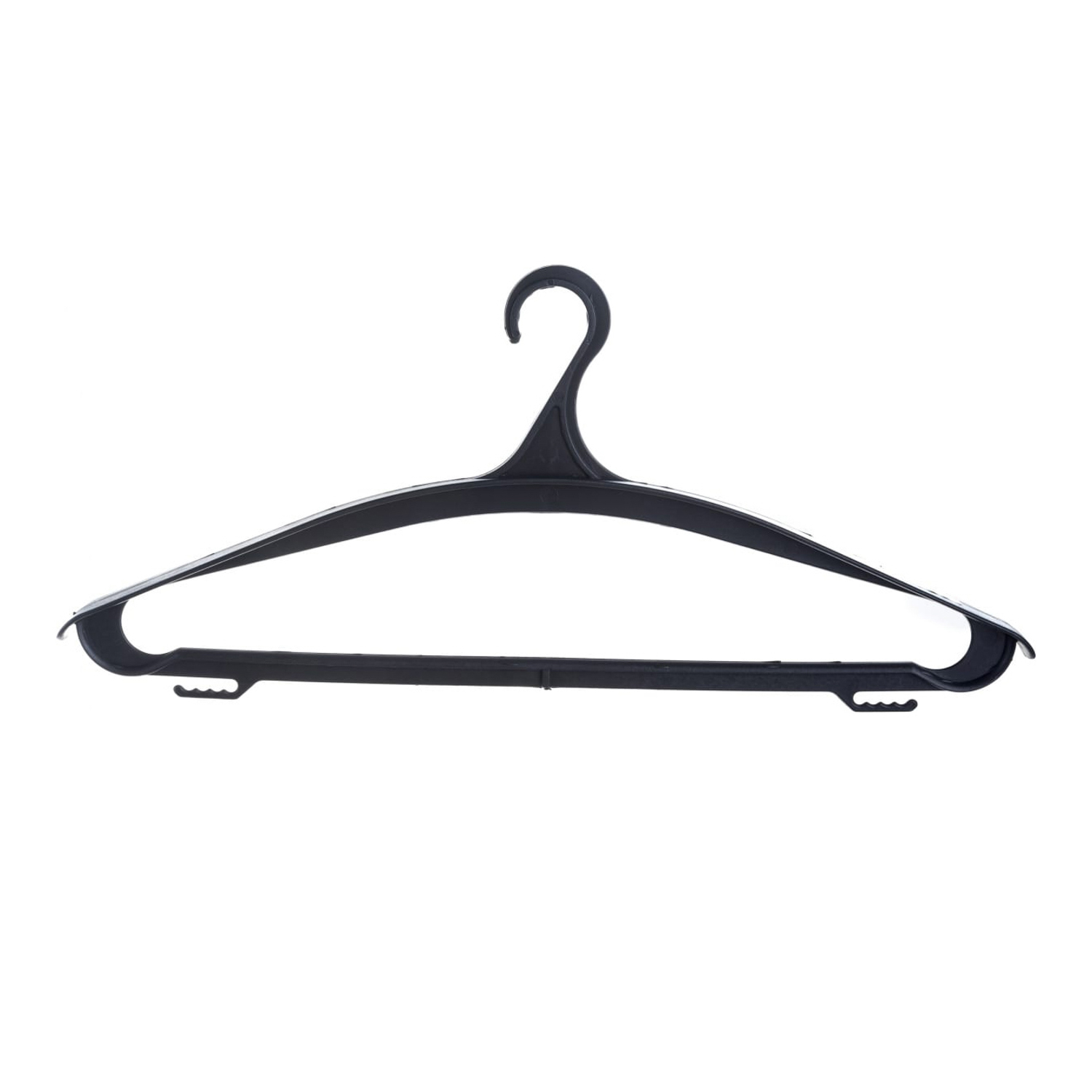 Плечики-вешалка для одежды пластм. р-р 52-54 темные MPG960324 ("МультиПласт")  *1/80 Плечики-вешалка для одежды пластм. р-р 52-54 темные MPG960324 ("МультиПласт")  *1/80