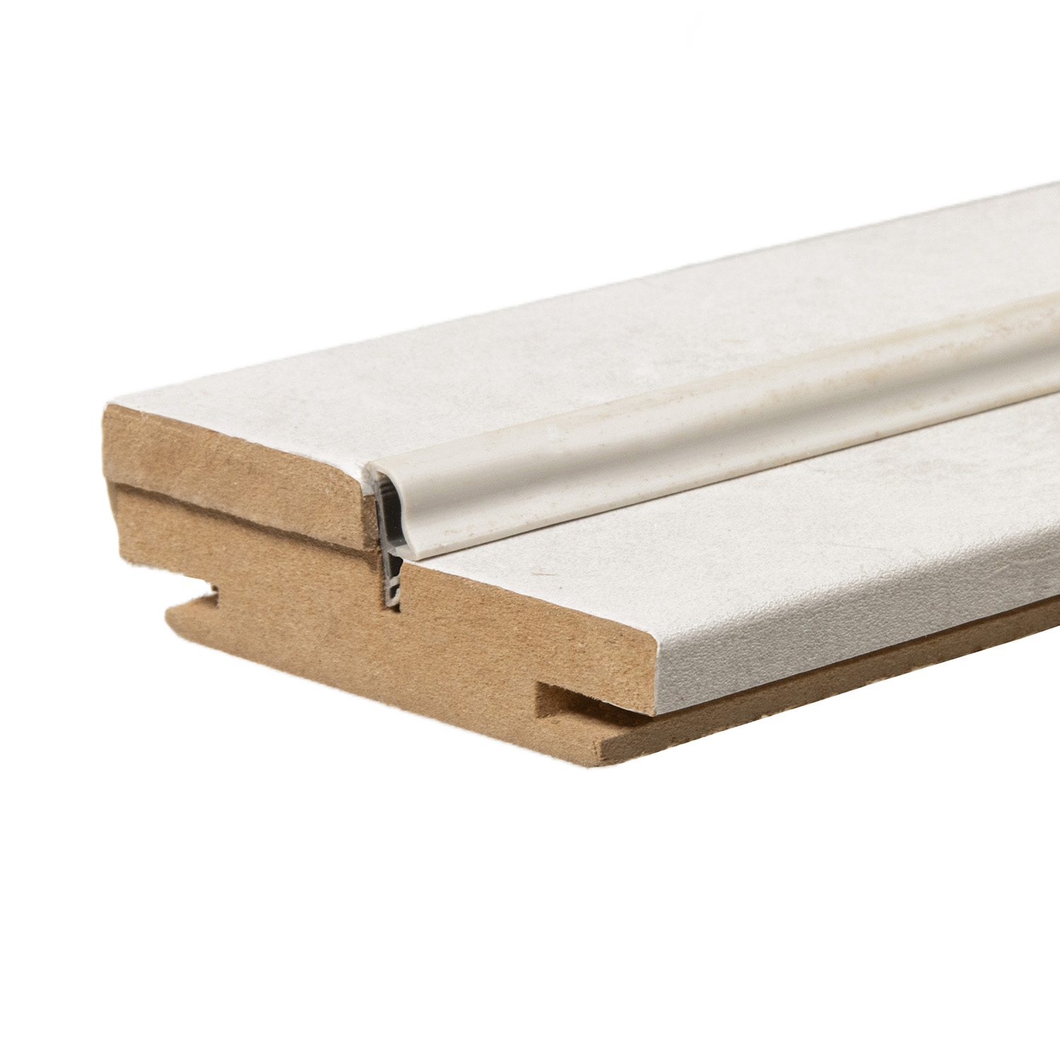 Коробка ПВХ телескопическая БЕТОН снежный 80*2070мм с УПЛОТНИТЕЛЕМ BROZEX-WOOD *2