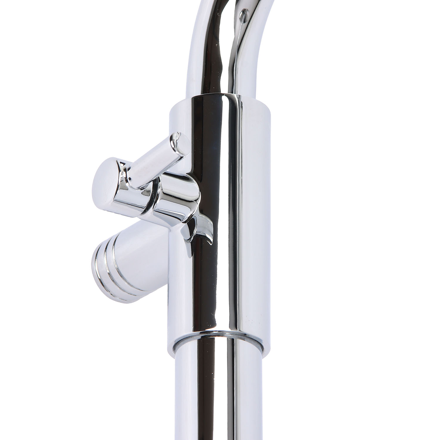 Смеситель д/ванны со стойкой для душа + ручной душ DEVIDA, коллекция GEMMA DVS1427-15 хром *1