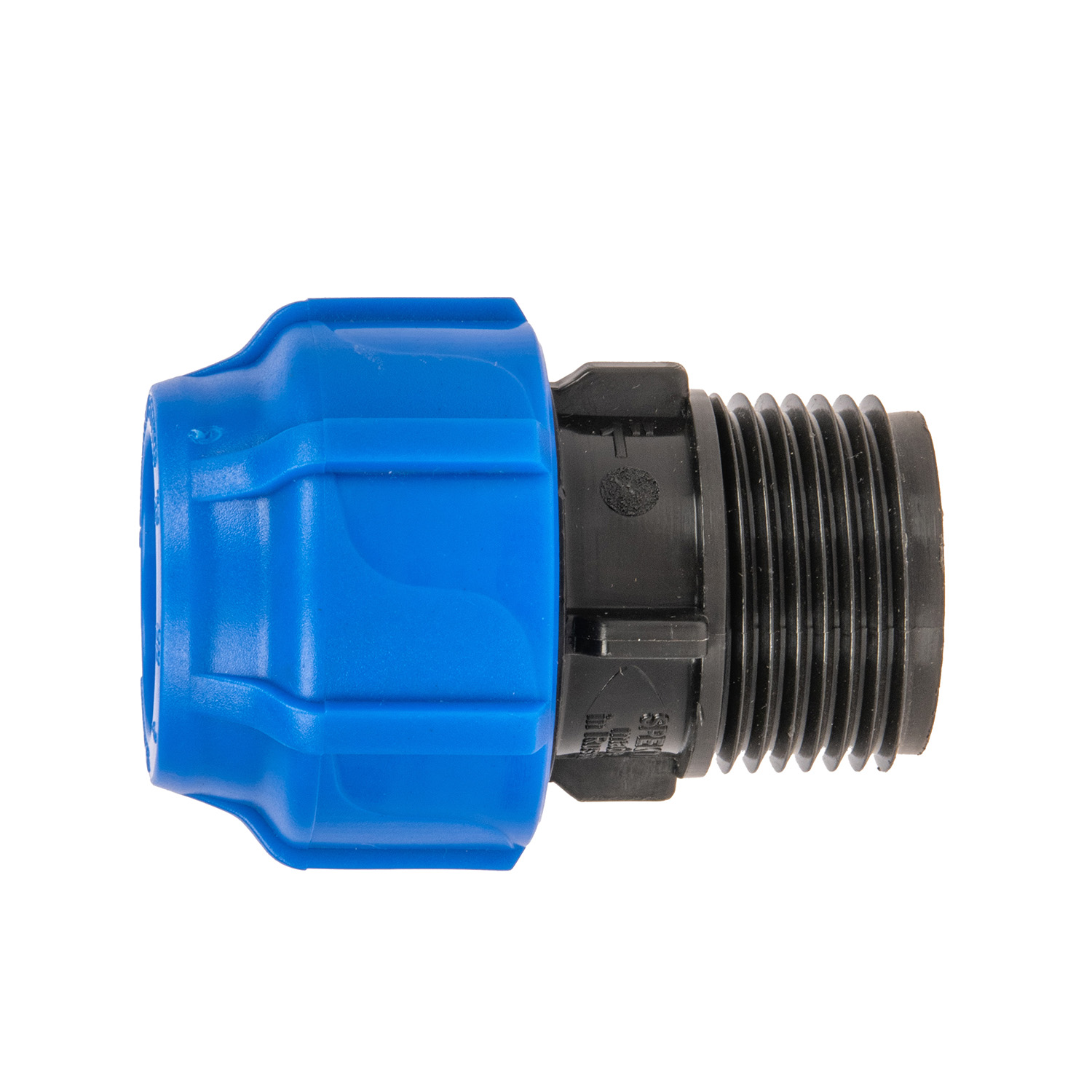 Муфта ПНД компрессия Ø 25х1" наруж. резьба *1/70