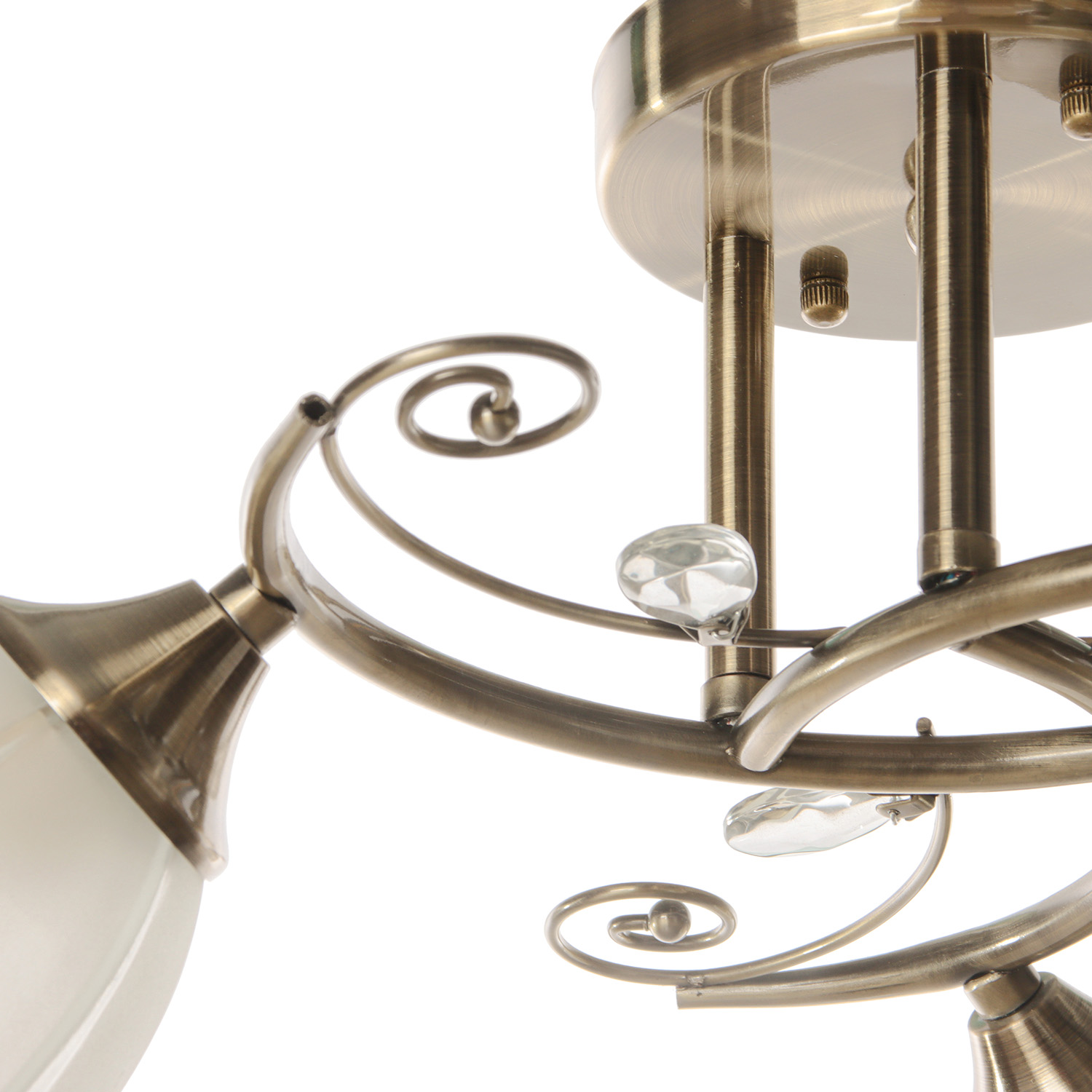 Люстра Verner Lighting А1435/3, 40 Вт, Е14, 3 лампы, античная бронза