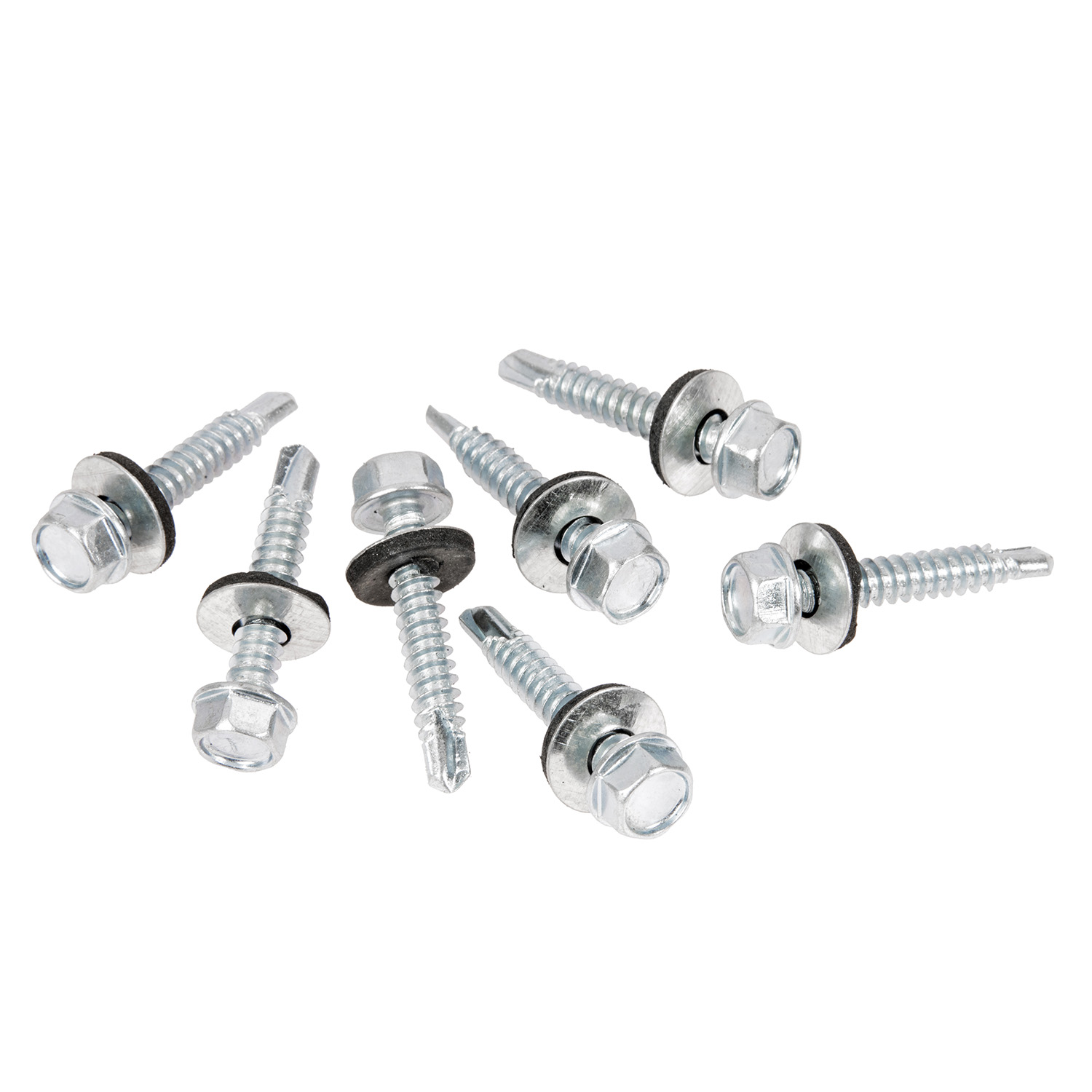 Саморезы кровельные BROZEX 6,3*38 цинк (2000шт) промтара к *1