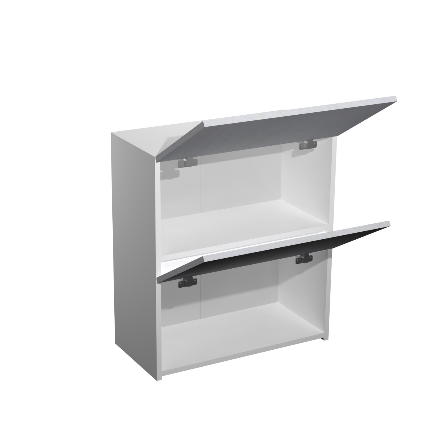 Шкаф навесной 600х676х290 мм BROZEX-WOOD NordWind Горизонт, с двумя дверцами