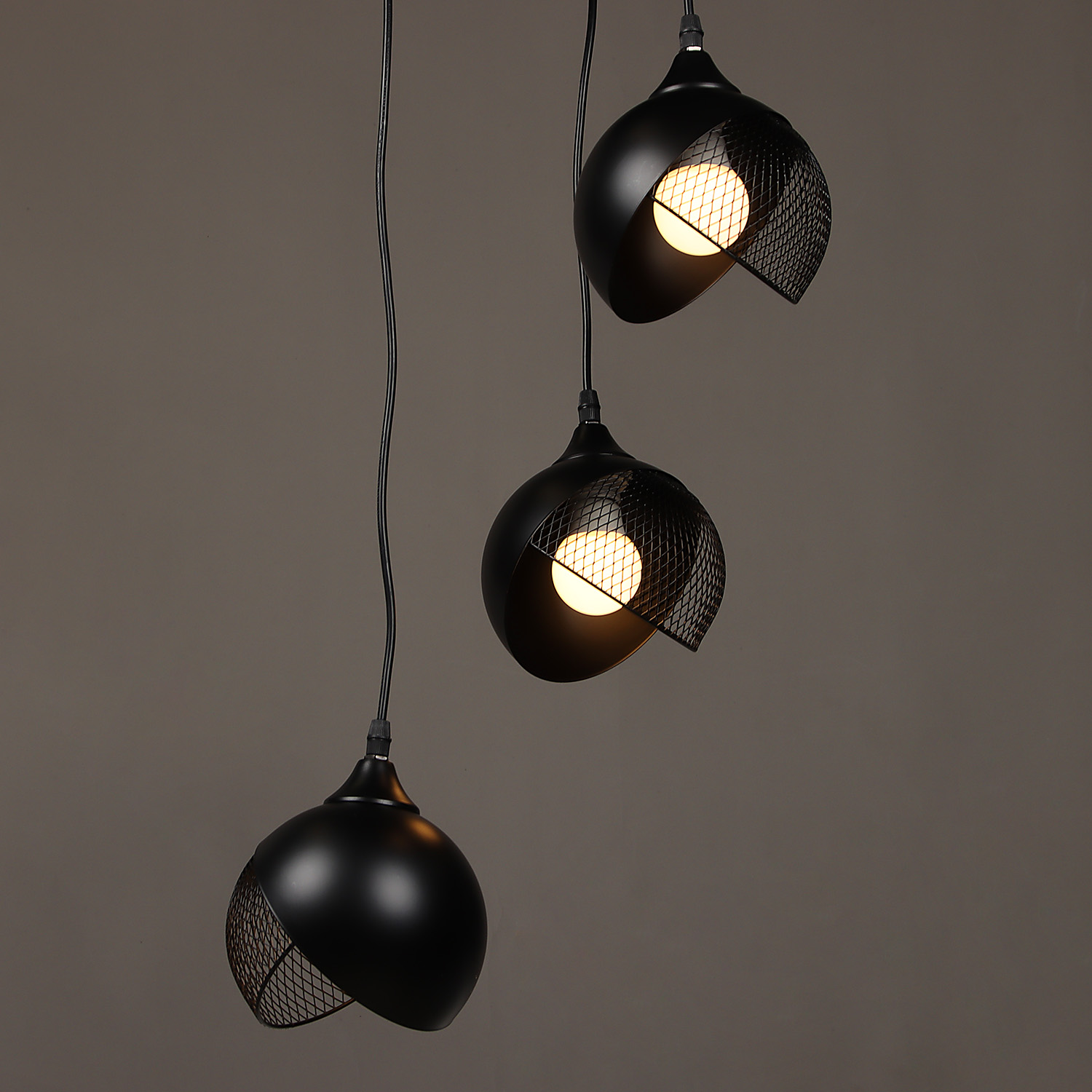 Люстра N6483/3H BK 3*40W E27 220V (d-360; h-800) VERNER LIGHTING *1 Люстра N6483/3H BK 3*40W E27 220V (d-360; h-800) VERNER LIGHTING *1