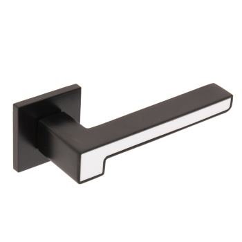 Ручка раздельная ЧЕРНЫЙ матовый Slim H-30120-A-BLM/W Code Deco *1/18