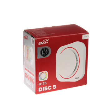 Вентилятор 125 DISC 5С ERA (Ø125мм, обратный клапан, 130 м3/ч 185*185мм) *1