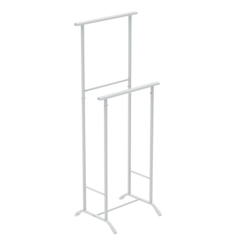 Вешалка напольная с перекладинами, шир.0,45м,выс.1,15м,гл.0,35м Белый матов. ВПЛ1/МБ "Ника" *1