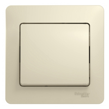 Выключатель "Glossa" СП 1кл. бежевый в сборе GSL000212 *15