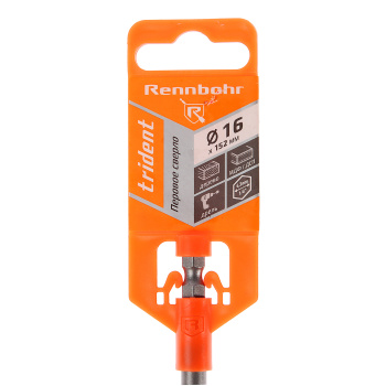 Сверло по дереву перовое 16х152мм (659116) Rennbohr *1/10/30/360