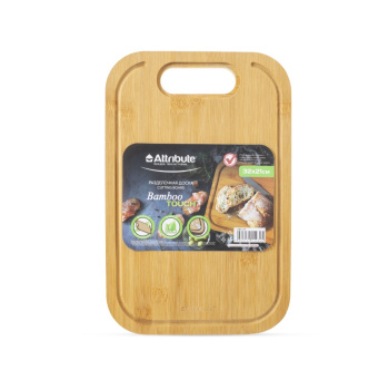 Доска разделочная дерев. (бамбук) 320х210мм, толщ.15мм арт.ABX155 "Bamboo Touch" *1/6 Доска разделочная дерев. (бамбук) 320х210мм, толщ.15мм арт.ABX155 "Bamboo Touch" *1/6