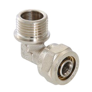 Уголок переходной 26х1"(Ø25) цанга/папа  VALTEC 353 *1/10