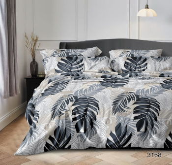 Постельное белье 2сп-М бязь Орхидея 3168, наволочки 70*70 - 2шт *1