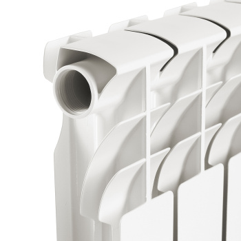 Радиатор биметаллический 6 секций VALFEX Optima Version 2.0, 500 мм, белый