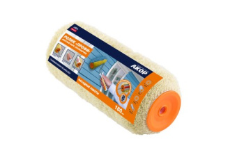 Ролик Полиакрил 240мм d 8мм желт.ворс 18мм (арт.100-702) (Акор) *1/36