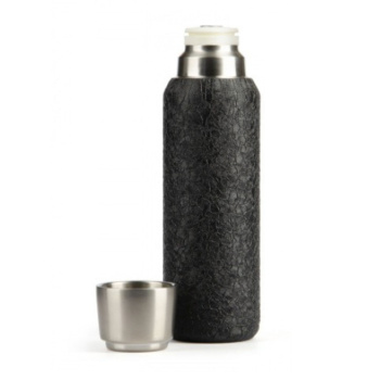 Термобутылка нерж."Barouge" 0,6л Черный А-19 *1/24