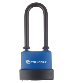 Замок навесной прорезиненный 907WP-40L Палладиум *1/6/96