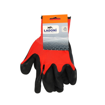 Перчатки рабочие нейлон с латекс, откр тыловая часть 10кл 3нит 65гр (4159, 4153 ) Ladoni *10/120/240 Перчатки рабочие нейлон с латекс, откр тыловая часть 10кл 3нит 65гр (4159, 4153 ) Ladoni *10/120/240