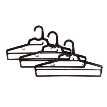 Плечики-вешалка для одежды пластм. НАБОР 3шт р-р 48-50 арт.323 (Полимербыт) *116