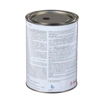 Грунт-эмаль по ржавчине шоколадно-коричневая 0,8 кг RAL8017 Лакра *1/10/590