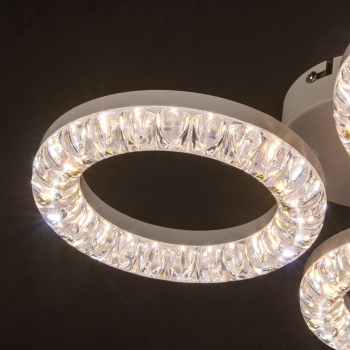 Люстра 09847-0.3-03A WH LED ПДУ+диммер S=10м2  *1 Люстра 09847-0.3-03A WH LED ПДУ+диммер S=10м2  *1