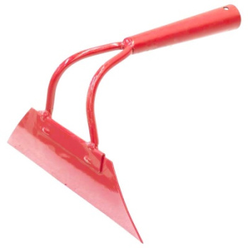 Тяпка сварная заточная 95*120*60 оранжевая с черенком  *1/10