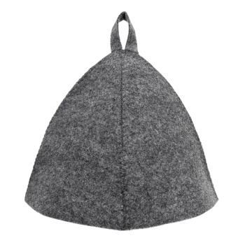 Шапка банная Классика серая "Hot Pot" 41161 *1/20