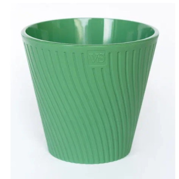Кашпо пластм. "Луи" 2,7л d верха 180мм h166мм со вставкой Зеленый AML-2,7-08 ("VipSet") *1/12 Кашпо пластм. "Луи" 2,7л d верха 180мм h166мм со вставкой Зеленый AML-2,7-08 ("VipSet") *1/12