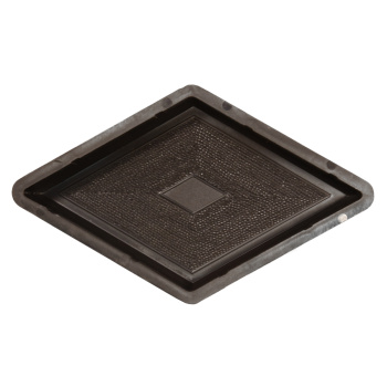 Форма для тротуарной плитки "Ромб" узорный целые, 35х20х4,5 см, фасовка 10 шт Ф31021 *10/1000