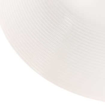 Тарелка стекло DECO глубокая d21,5см Белая без рисунка LMSP85 *48