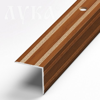 Порог-угол внешний 20х20х1800 мм Лука ПУ 05, вишня