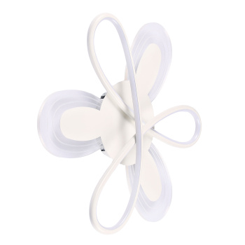 Люстра 2334/160W white 500 мм 3 реж., пульт S=25м2  VERNER LIGHTING *1