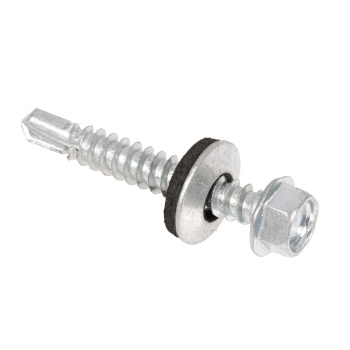 Саморезы кровельные BROZEX 5,5*32 цинк (10кг) промтара *10